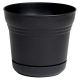 Bloem Saturn Planter Black 7