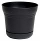 Bloem Saturn Planter Black 10