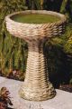 Bird Bath Wicker 1PC