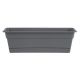 Bloem Dura Cotta Window Box Charcoal 30