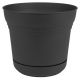 Bloam Saturn Planter Charcoal 10