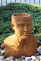 Man Bust Planter 16